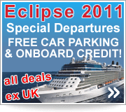 2011 Celebrity Eclipse Special Departures