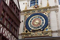 The Gros Horloge, Seine,France