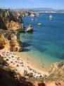 Beach In Algarve, Portugal