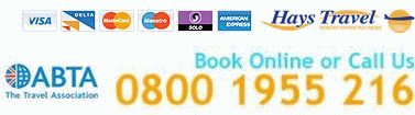 Our holidays are ABTA bonded and ATOL protected