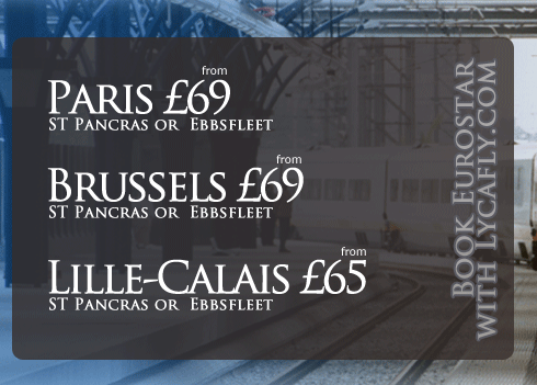 lycafly eurostar paris