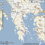 Large Greece Map