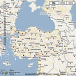 Large Turkey Map
