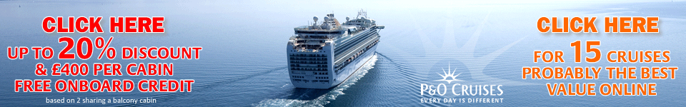 P&O Cruises August Sale