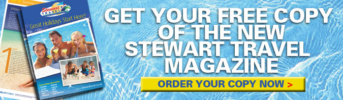 Order your Stewart Travel Holiday Magazine