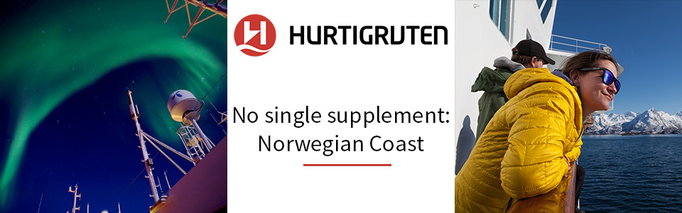 Hurtigruten Solo Traveller Offer