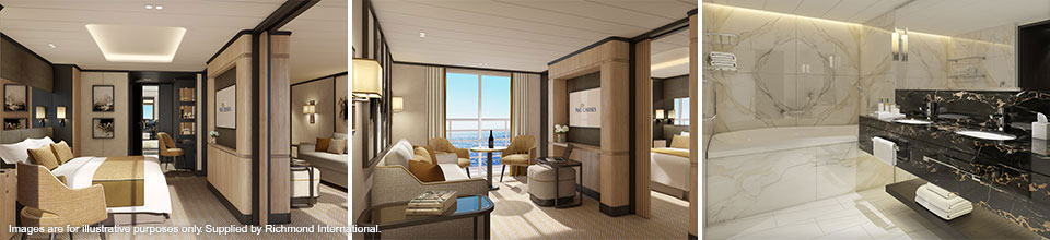 P&O Cruises Iona - Aft Suite