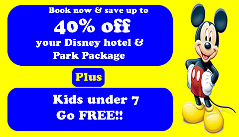 Disneyland by air to Disneyland Paris (eurodisney) Holidays