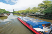 The canal tour is a great way to see the city