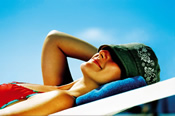 Relax in the sun