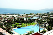 Luxury hotel with pool