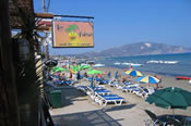 Laganas beach front