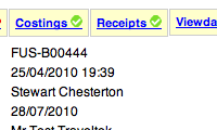 Customer booking portfolios keep everything in one place