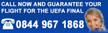 Champions League Flights - Call To Book