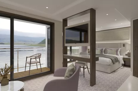 Diamond Deck (Upper) - Grand Balcony Suite