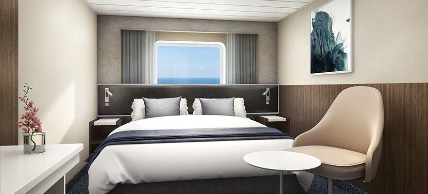 Mid-Ship Oceanview Porthole Window 