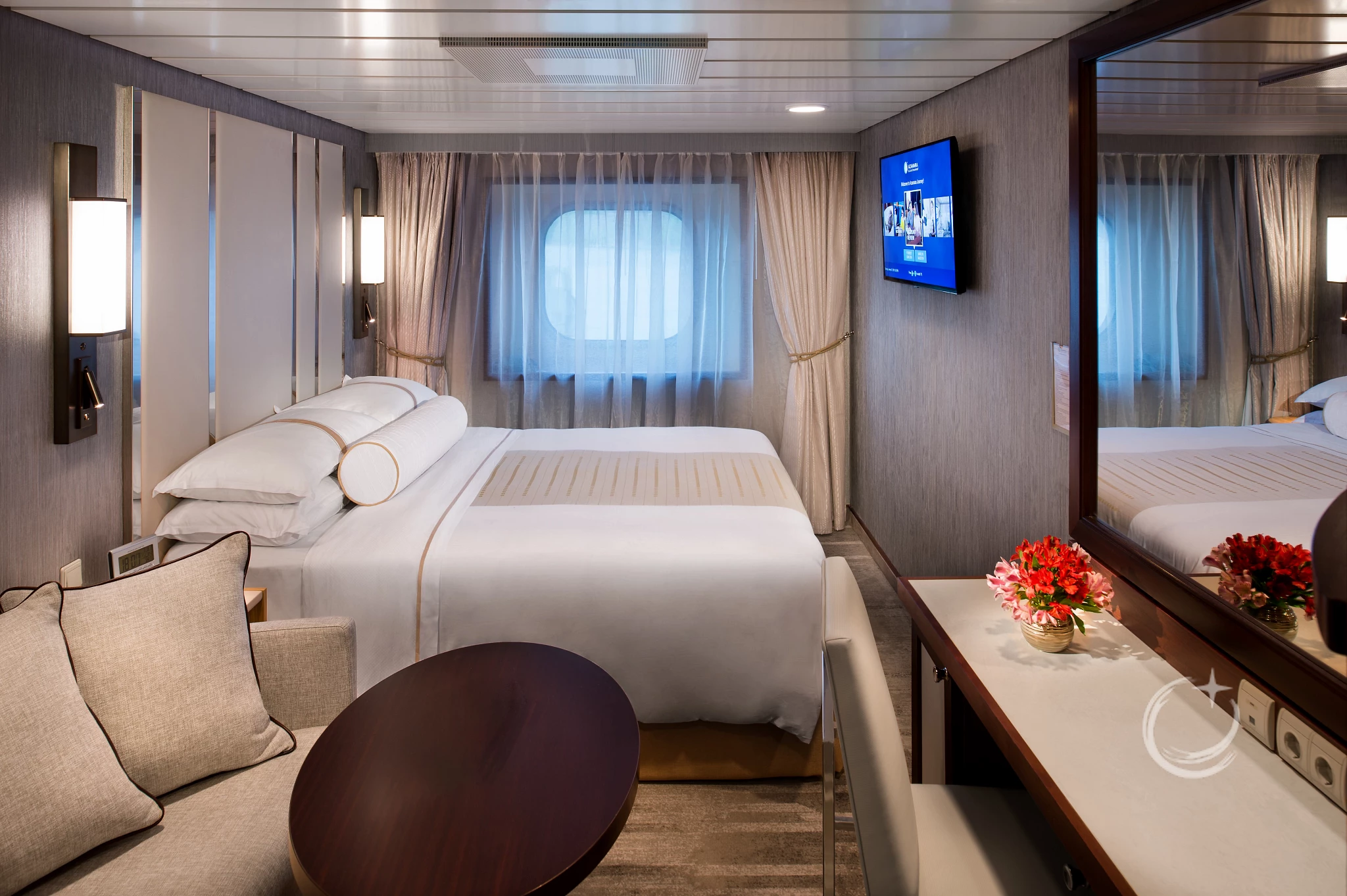Club Oceanview Stateroom (Obstructed View)