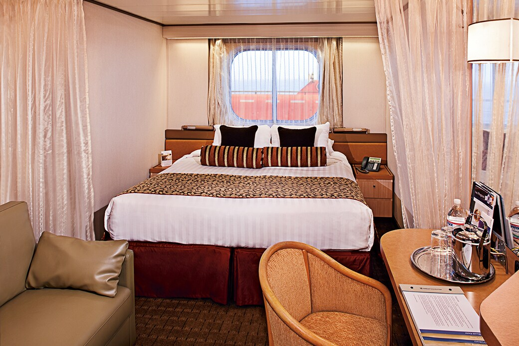 Large Ocean-view Stateroom (Partial Sea View)	 