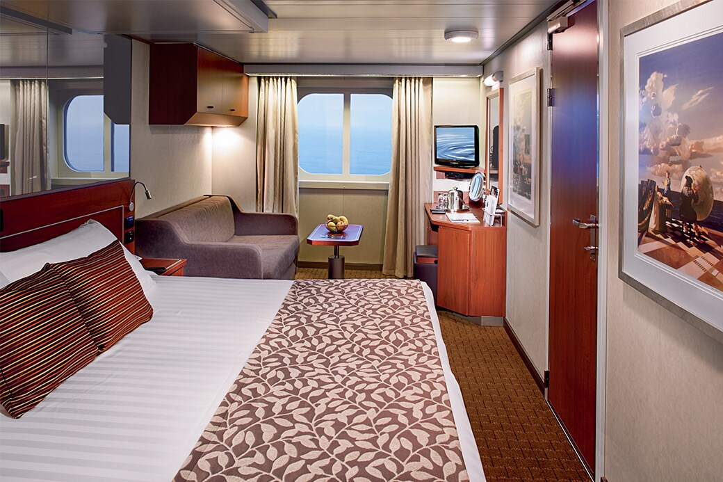 Large Ocean view Stateroom (Fully Obstructed View)