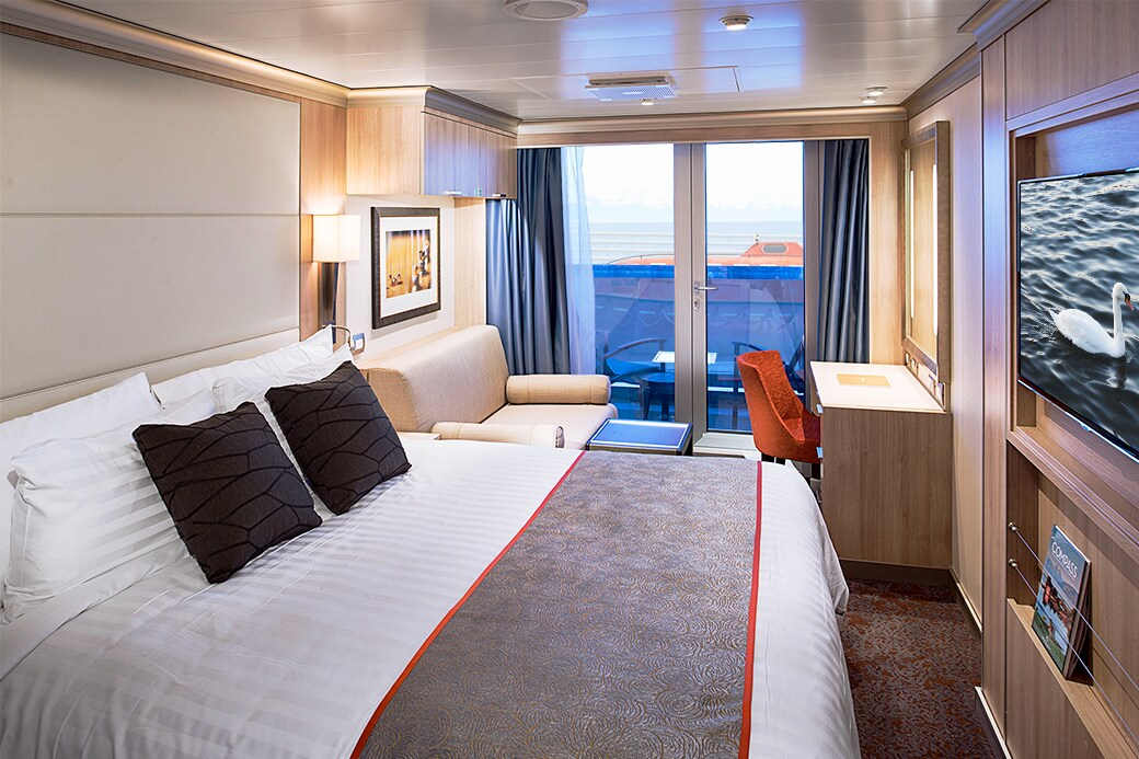 Verandah Stateroom (Partially Obstructed Views)