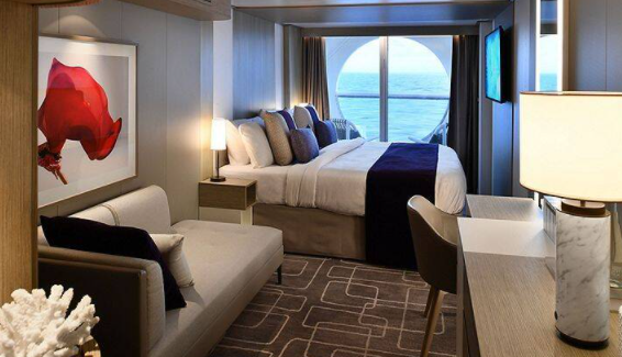 Deluxe Porthole view with veranda