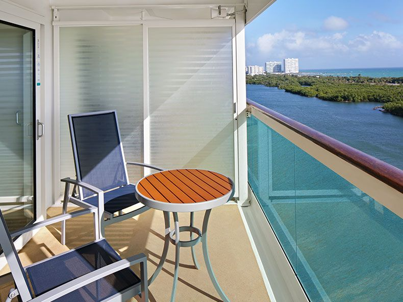 Spacious Ocean View Balcony
