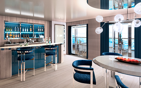 MSC Yacht Club Owner's Suite with Whirlpool Bath