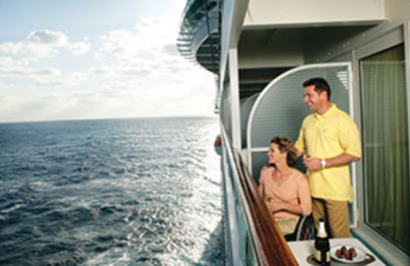 Spacious Ocean View Balcony