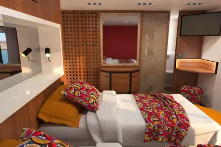 Cabine à deux lits sur le pont principal-[GLS_PP]
