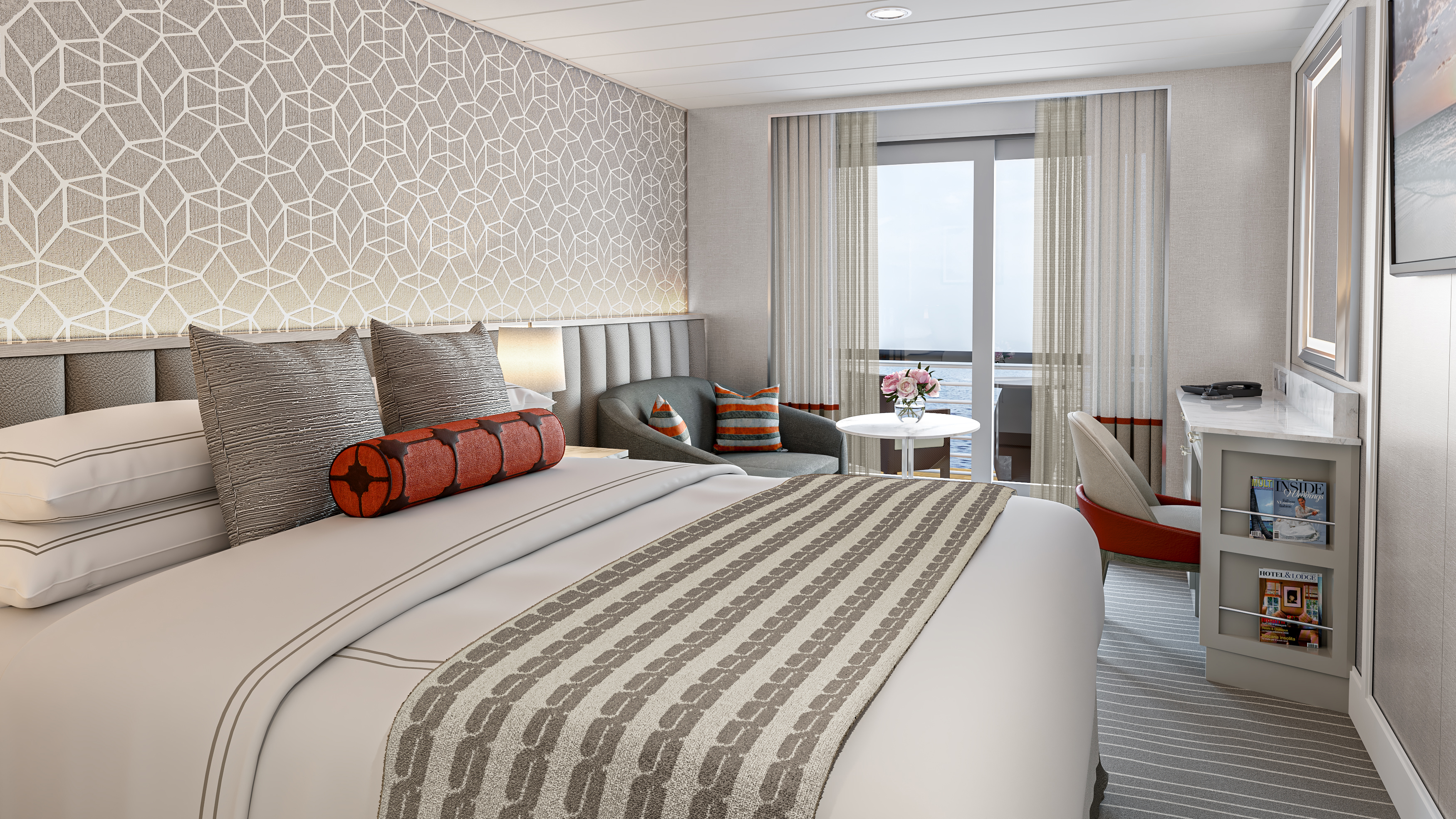 French Veranda Stateroom