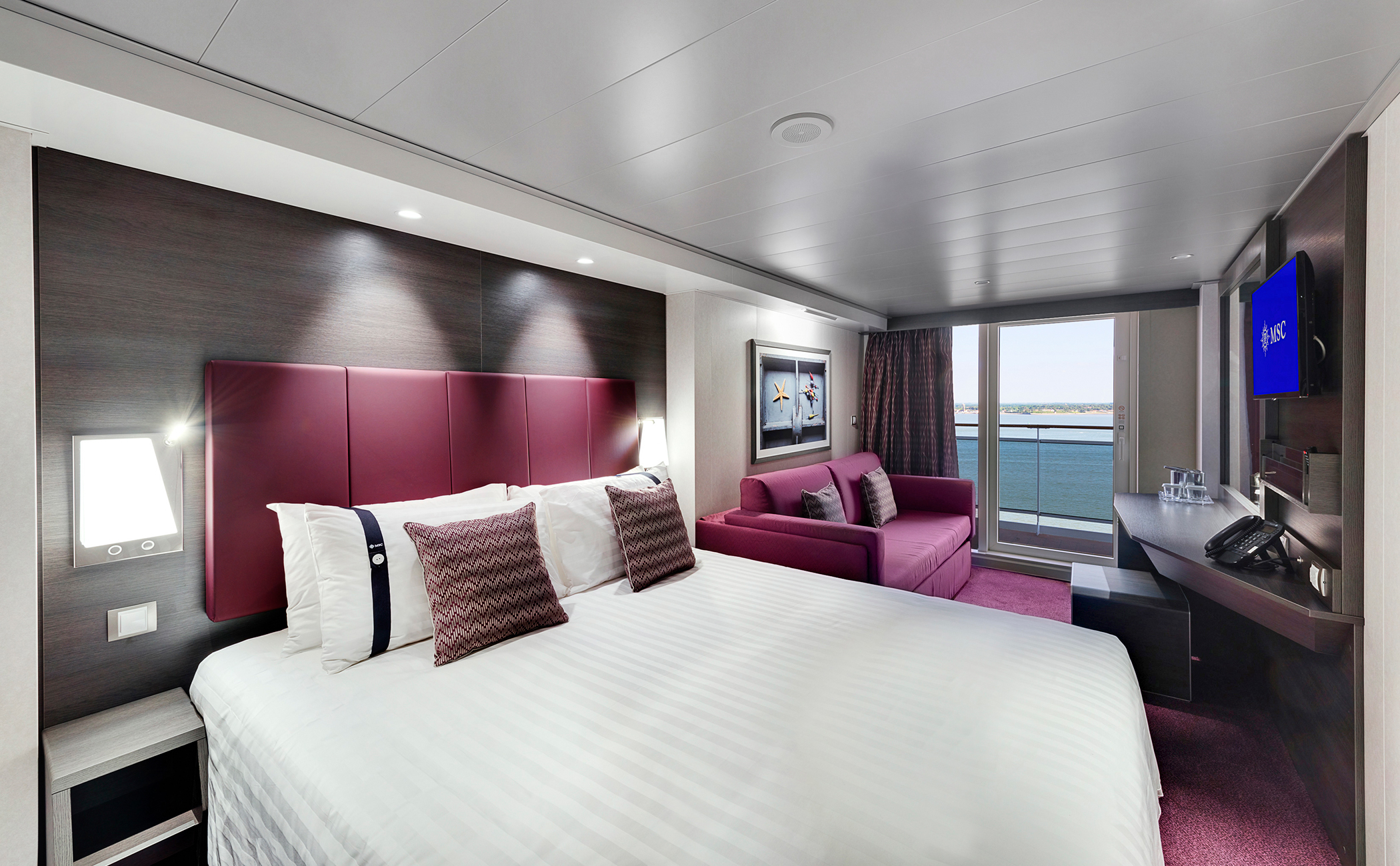 Deluxe Balcony With Partial View FANTASTICA-[BP]