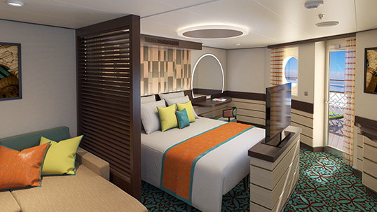 Havana Cabana Corner Suite