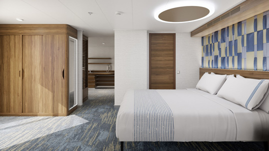 Carnival Excel  Corner Suite