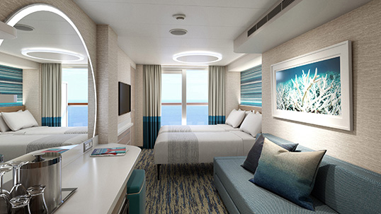 Aft-View Extended Balcony