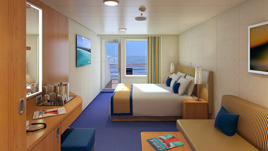 Aft-View Extended Balcony