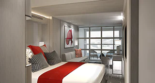 Edge Stateroom with Infinite Veranda
