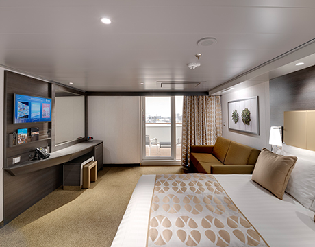 CABINE BELLA GARANTIE AVEC BALCON-[BB]