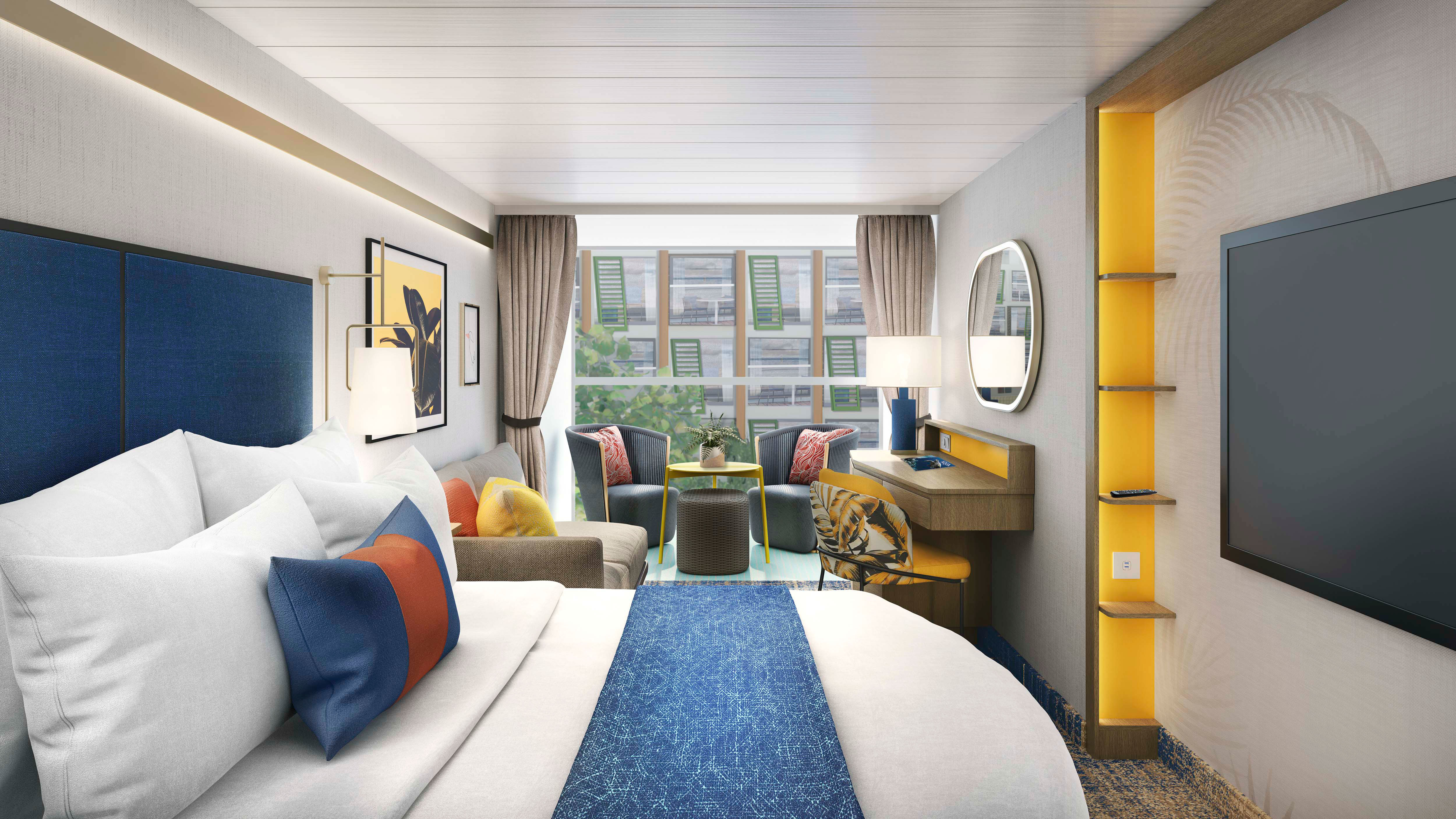 Cabine Infinite à balcon avec vue sur Central Park-[IF]