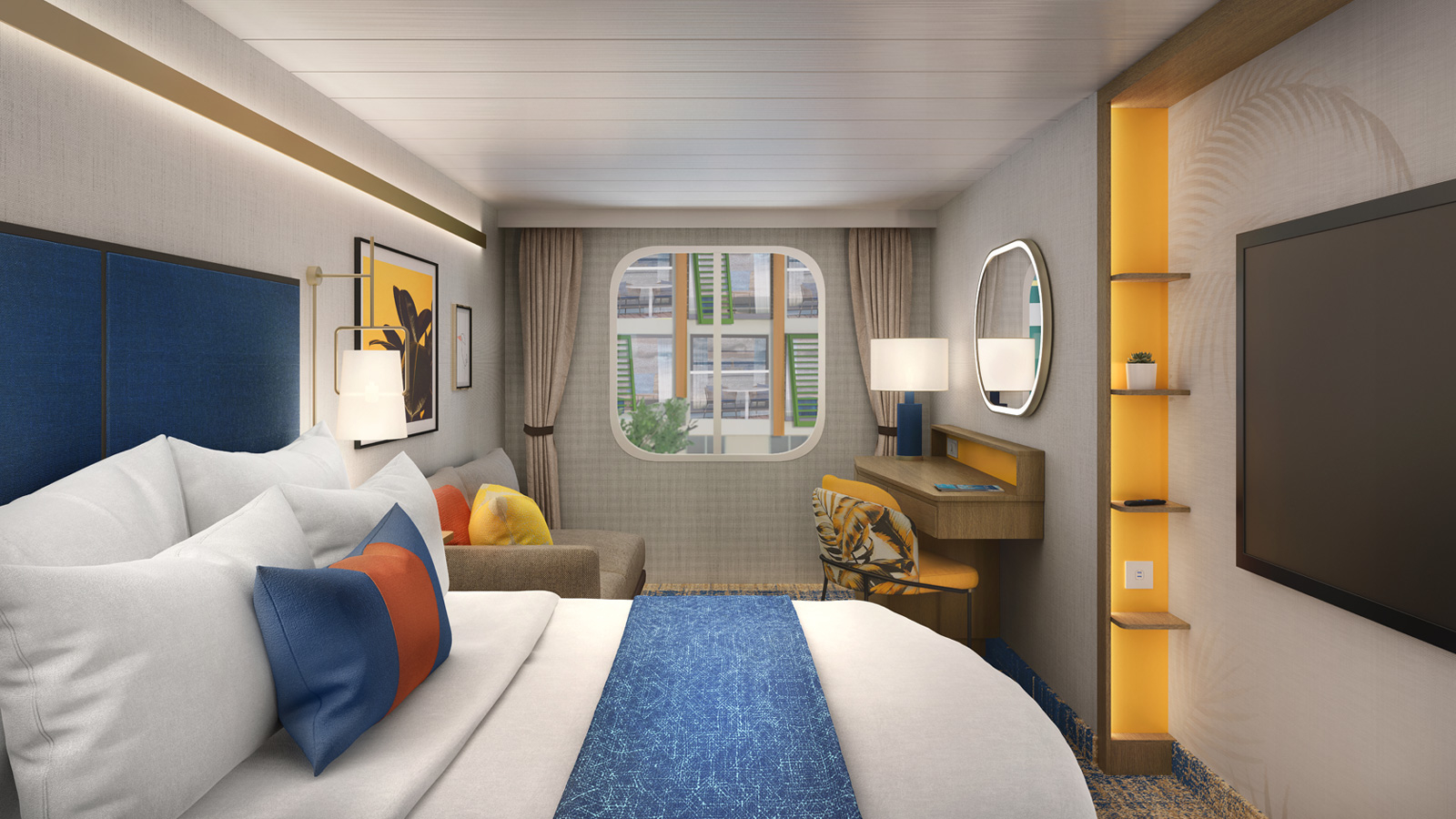 Cabine intérieure avec vue sur Central Park-[U5]