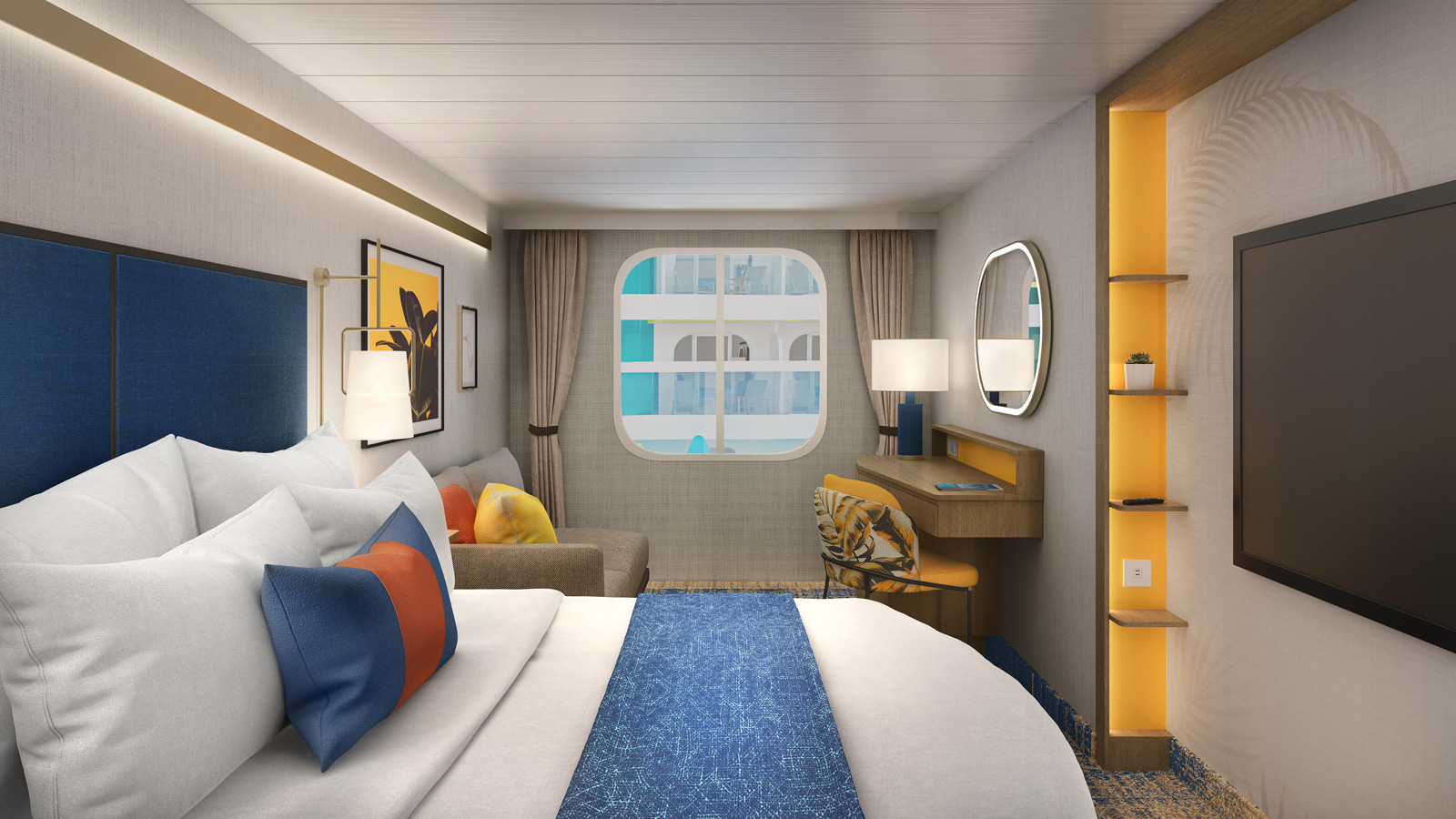 Cabine familiale Surfside avec vue sur océan-[T5]