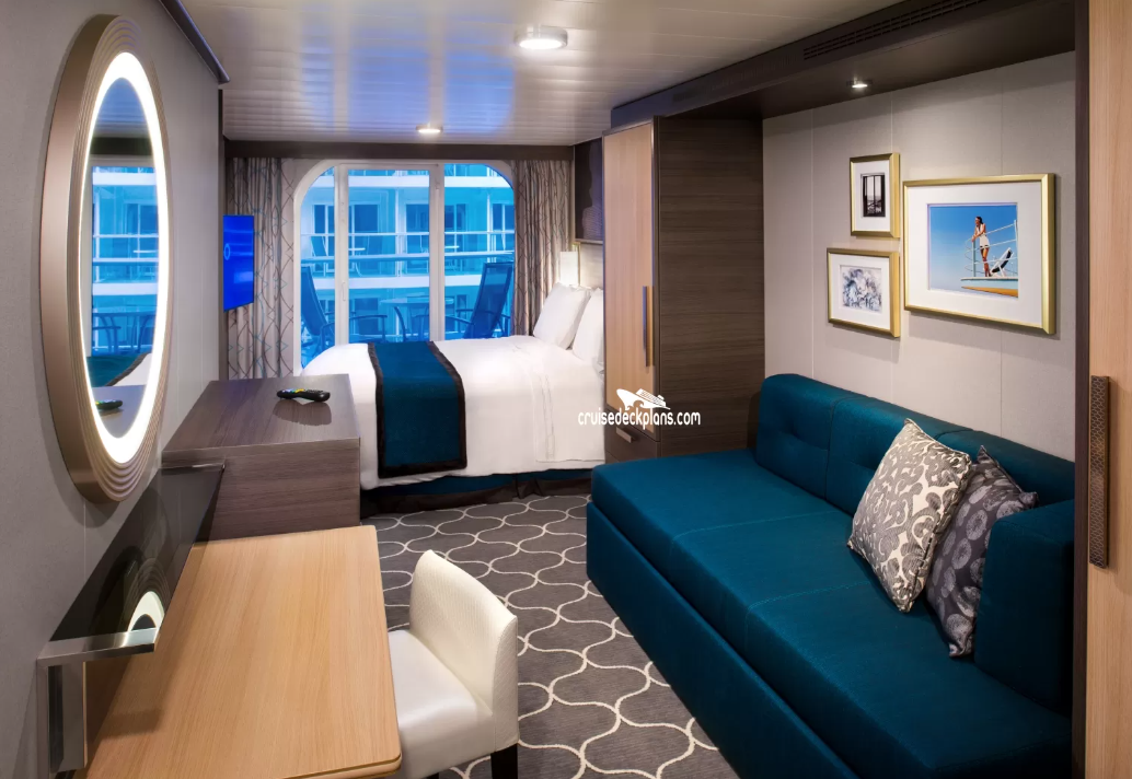 Cabine avec balcon et vue sur Central Park-[2J]