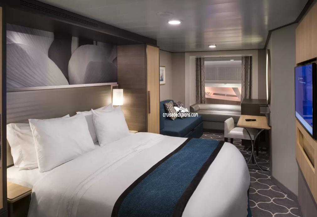 Cabine intérieure avec vue sur promenade-[2T]