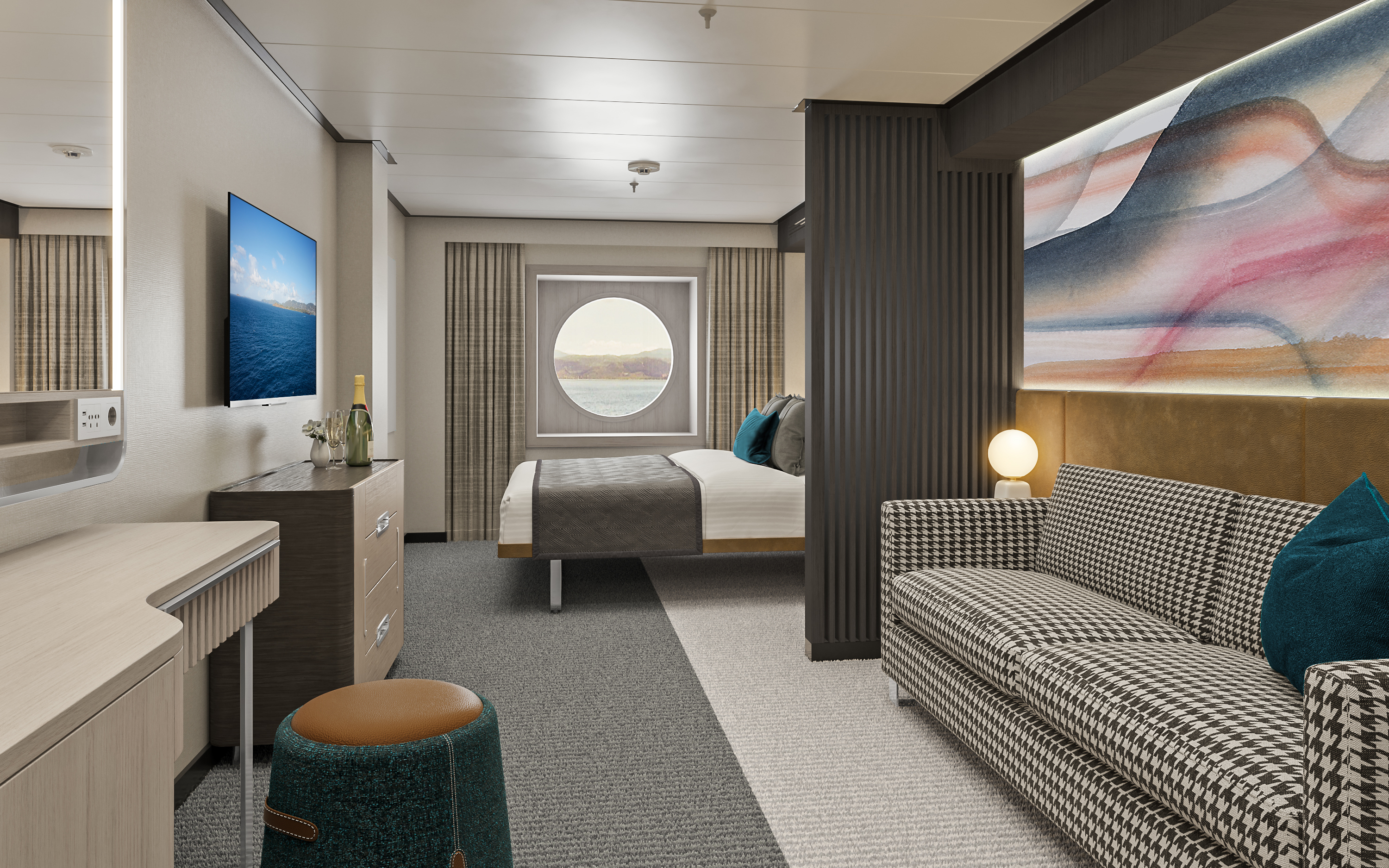 Oceanview With Round Window