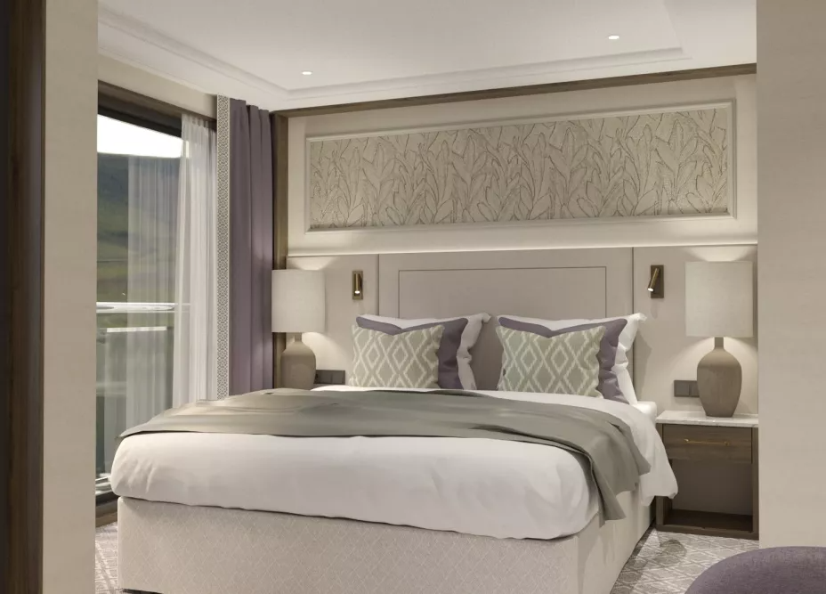 Diamond Deck - Deluxe Balcony Suite (Upper)
