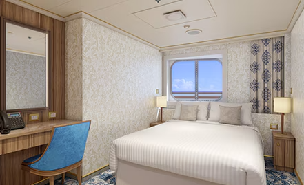 Cabine intérieure avec baie vitrée-[4J]