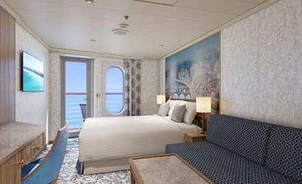 Cabine à grand balcon avec vue arrière-[8M]