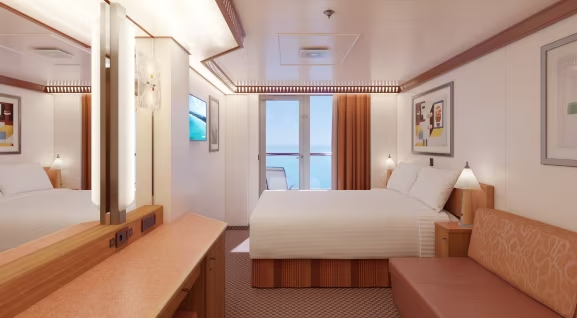 Cabine avec balcon-[8D]