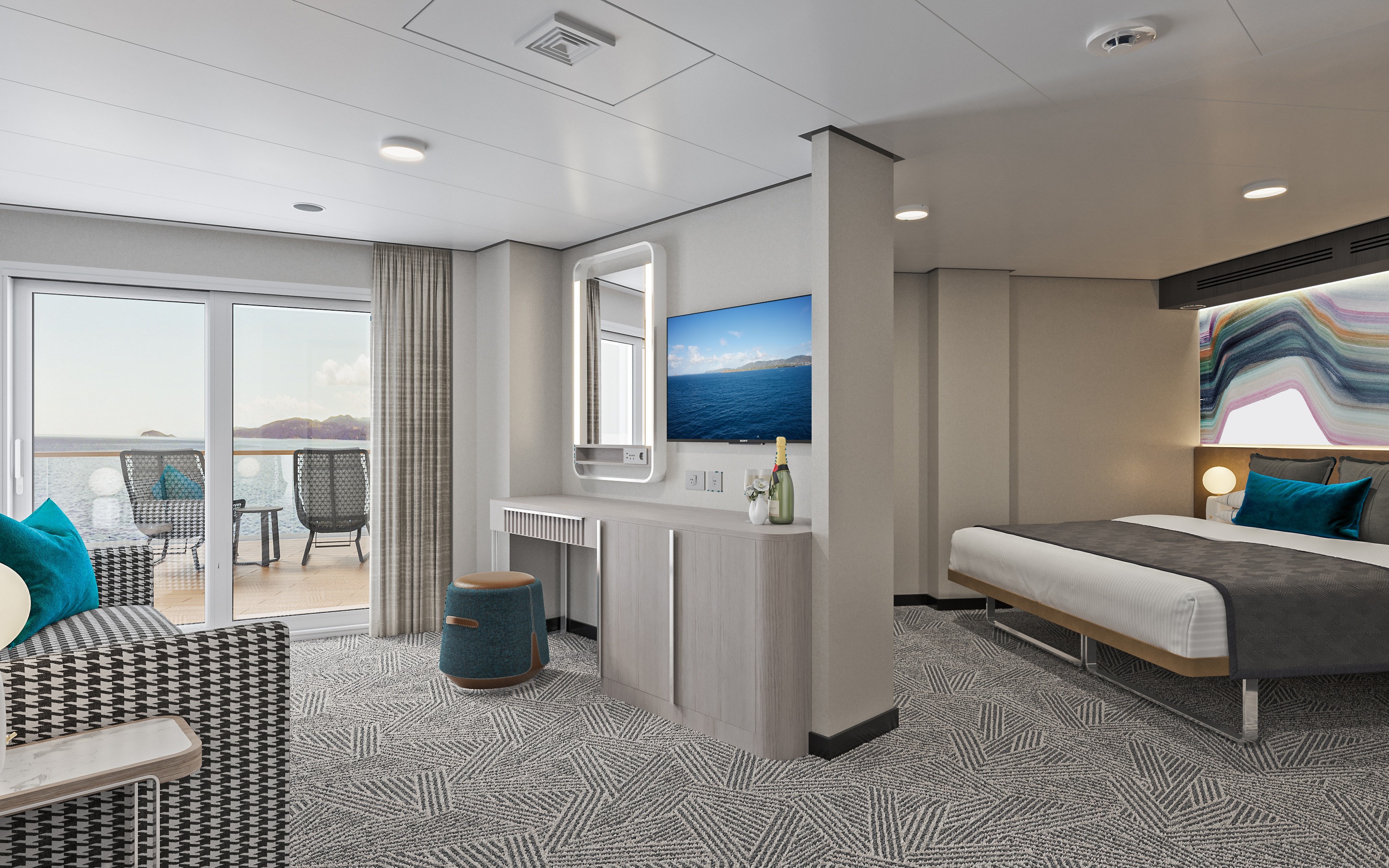 Suite avant avec grand balcon-[SH]