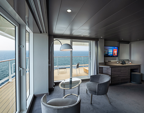 Grand Suite Aurea avec terrasse et bain à remous-[SXJ]
