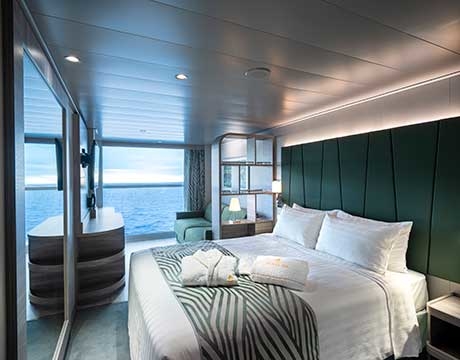 Cabine Infinite Aurea avec vue sur mer-[VLA]